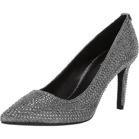 Michael Kors Women's Alina Flex Pointed-Toe Anthracite, Grey Size 6M - Picture 1 of 4